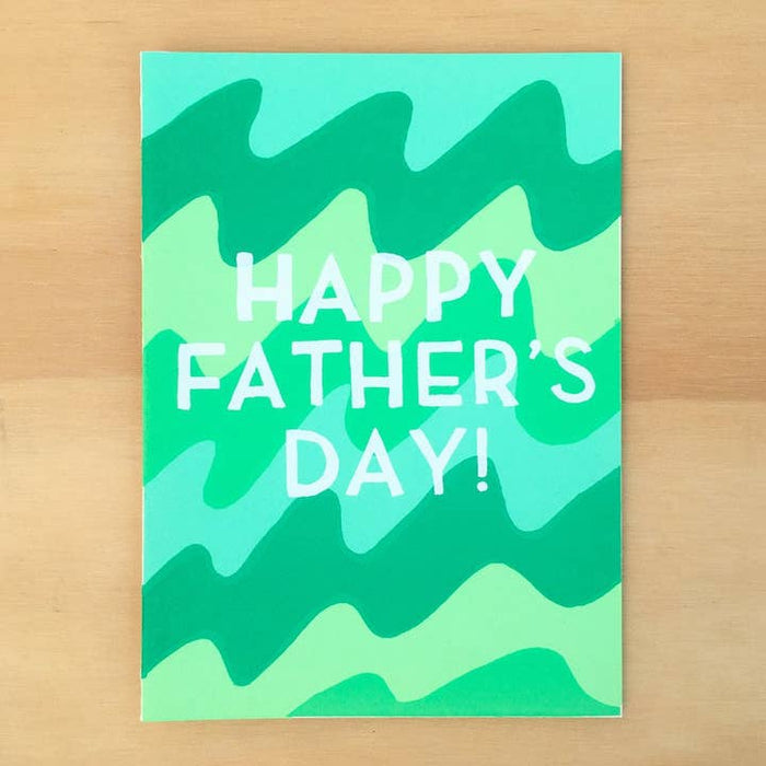 Father's Day Waves Greeting Card - LOCAL FIXTURE