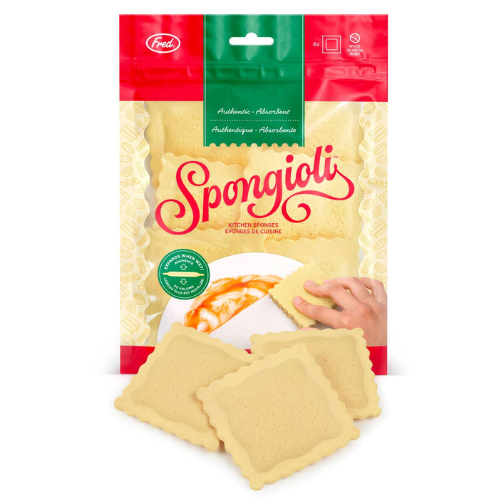 Sponges - Spongioli - Set of 6 - Ravioli Compressed Sponges