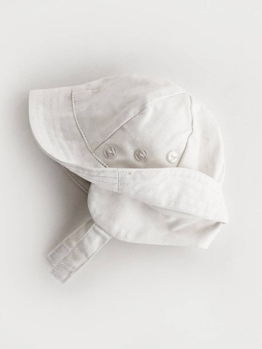 Tyrolean White Hat with Chinstrap Baby & Toddler