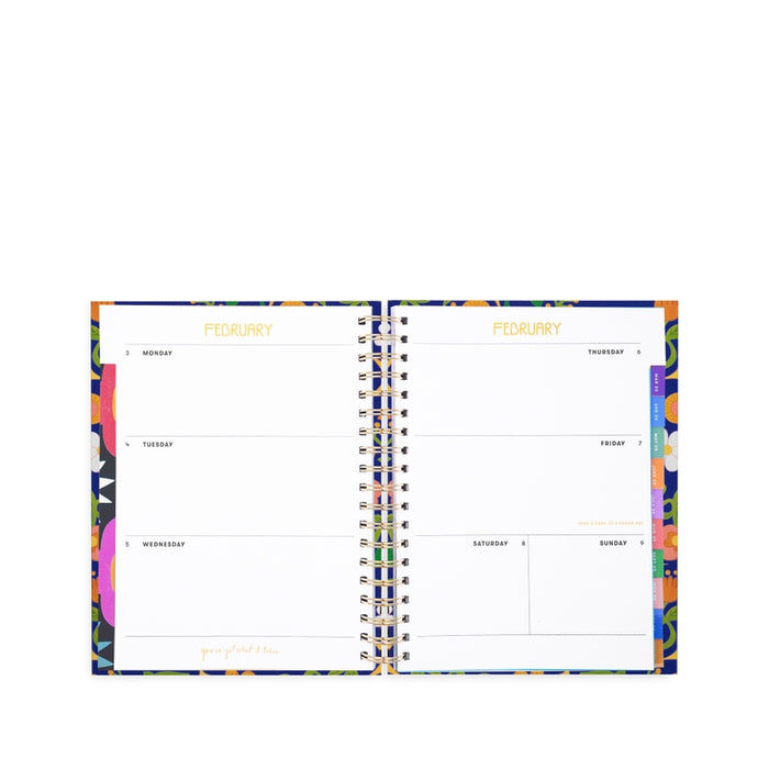 12 Month Medium Planner | Flowers and Plants