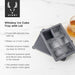 Glacier 2" Whiskey Ice Cube Tray w/ Lid - LOCAL FIXTURE