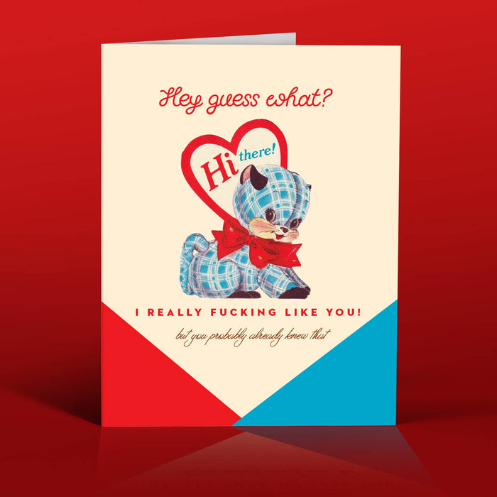 Guess What? Love Card