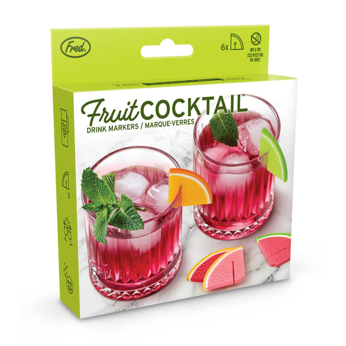 Fruit Cocktail | Reusable Drink Markers