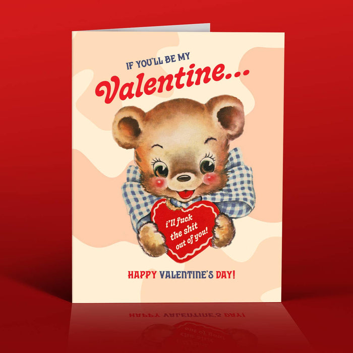 Love Bear Says Valentine Card