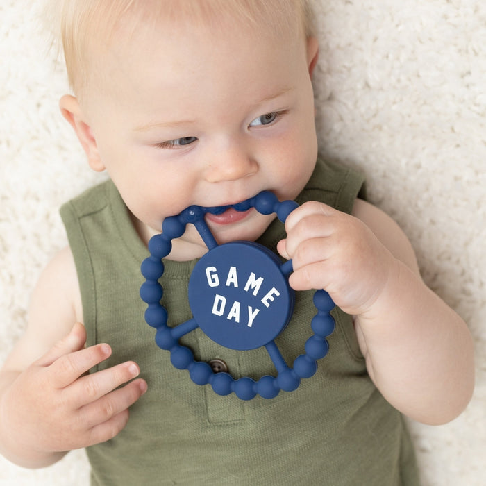 Game Day Blue | Happy Teether