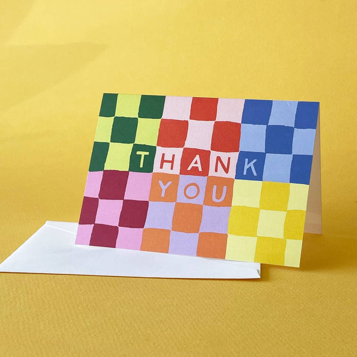 Checky Thank You Notecards - Boxed Set of 12