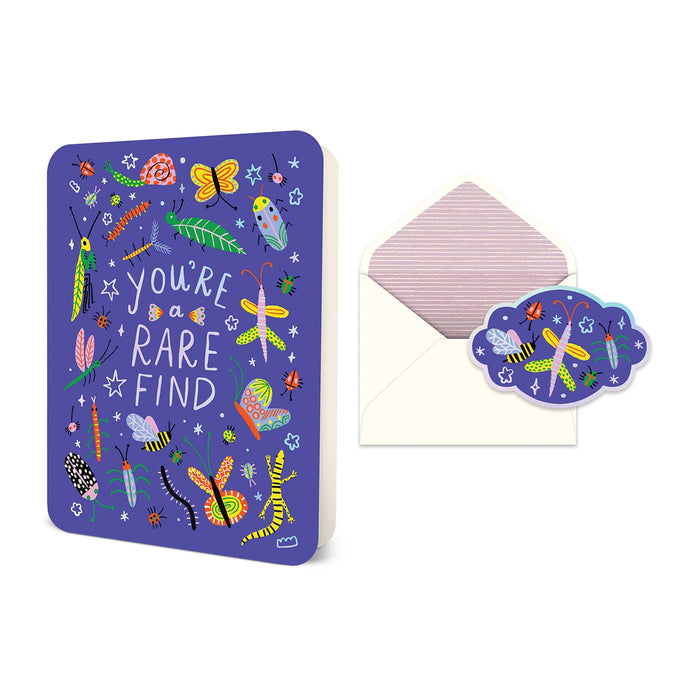 You're A Rare Find Deluxe Greeting Card