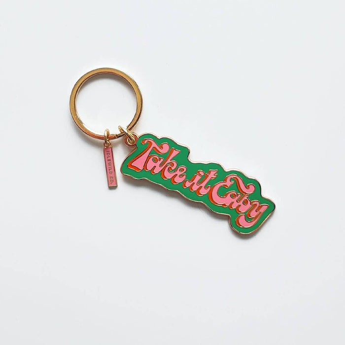 Take It Easy Keychain