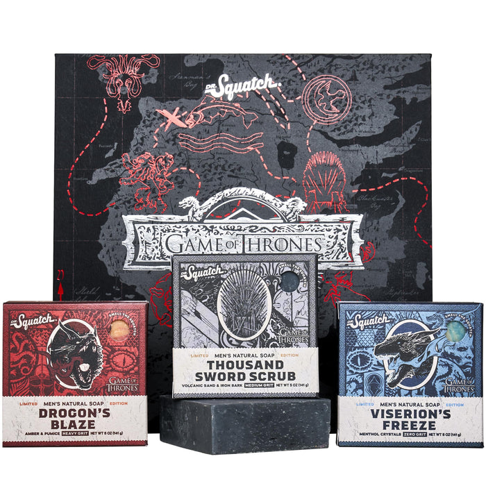 Dr. Squatch Soap Game of Thrones Collection