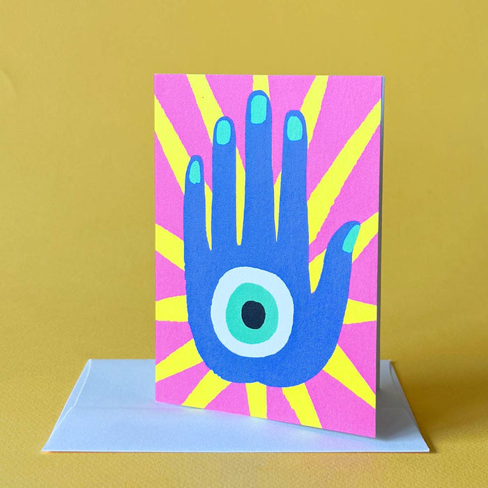 Hamsa Star Notecards - Boxed Set of 12