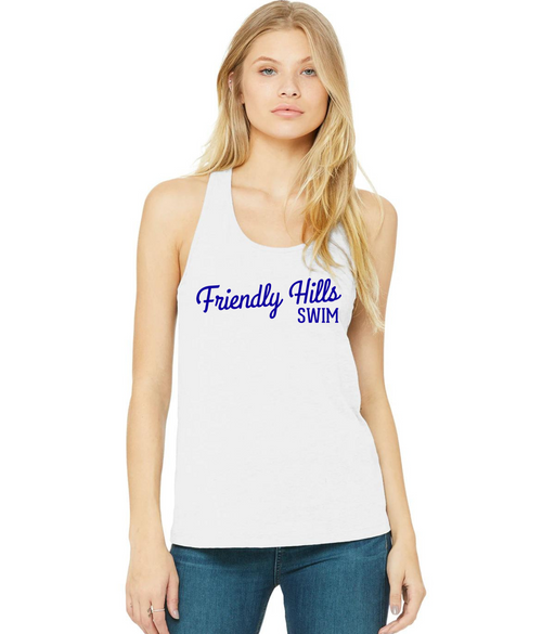 Friendly Hills Swim - Women's Racerback Tank Top - LOCAL FIXTURE