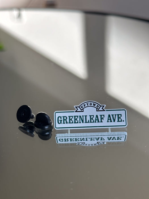 Greenleaf Ave Pin