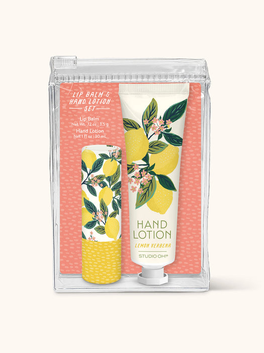 Lemon Tree Lip Balm & Hand Lotion Set - LOCAL FIXTURE