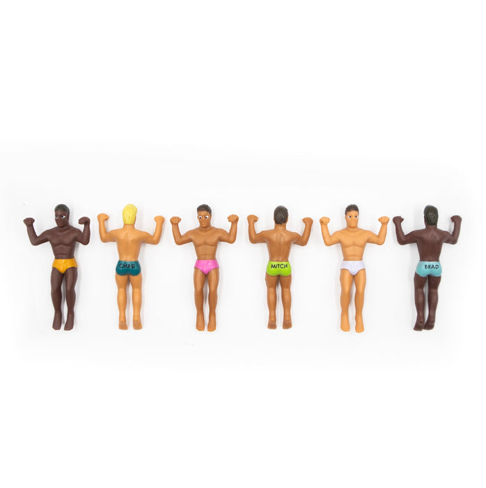 Hunky Buddies Drink Markers 6-Pack