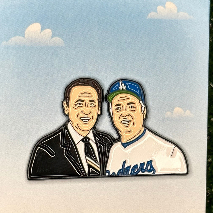 VIN SKULLY TOMMY LASORDA PIN - LOCAL FIXTURE