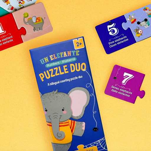 Un Elefante: Numbers / Números Puzzle Duo - LOCAL FIXTURE