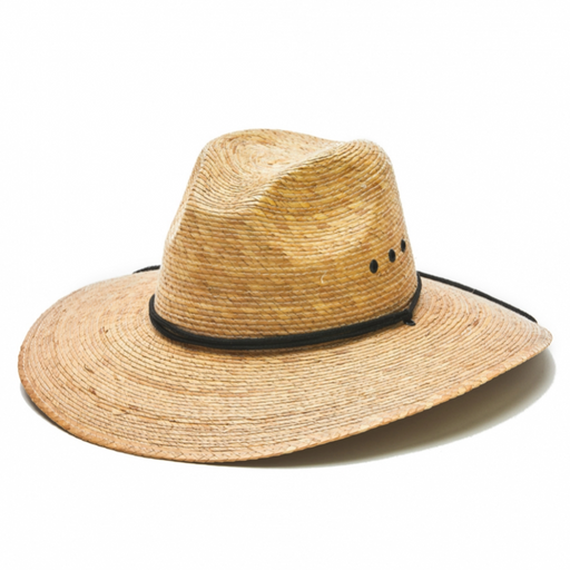 Palm Straw Hat w/Chin Cord - LOCAL FIXTURE