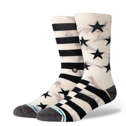 Cotton Crew Socks | Sidereal 2 | Grey - LOCAL FIXTURE