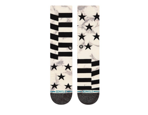 Cotton Crew Socks | Sidereal 2 | Grey - LOCAL FIXTURE