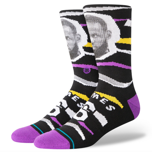 Faxed Lebron 23 Crew Socks - LOCAL FIXTURE