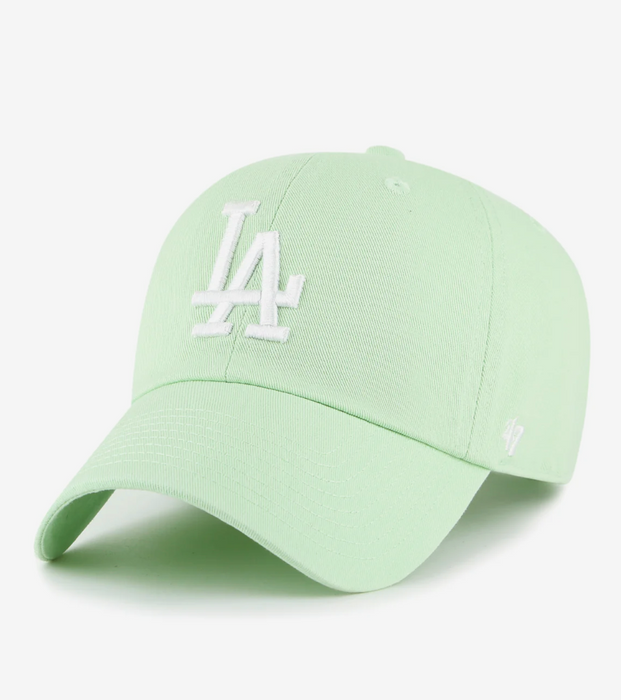 Los Angeles Dodgers 47' Brand Clean Up Dad Hat | Aloe