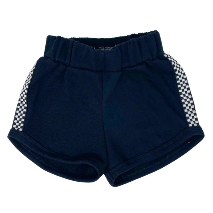 Super Duper Black Short Shorts - Unisex for Boys and Girls