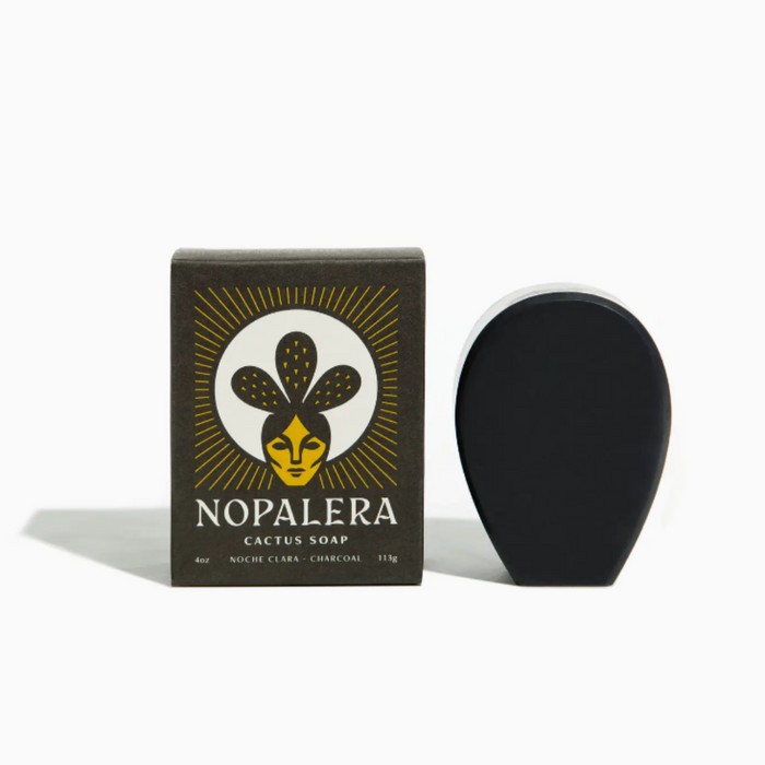 Noche Clara Cactus Soap with Charcoal | Sage and Eucalyptus