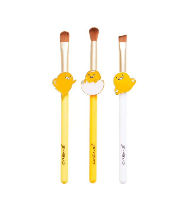 The Crème Shop x Gudetama: Sunny Side Brush Set