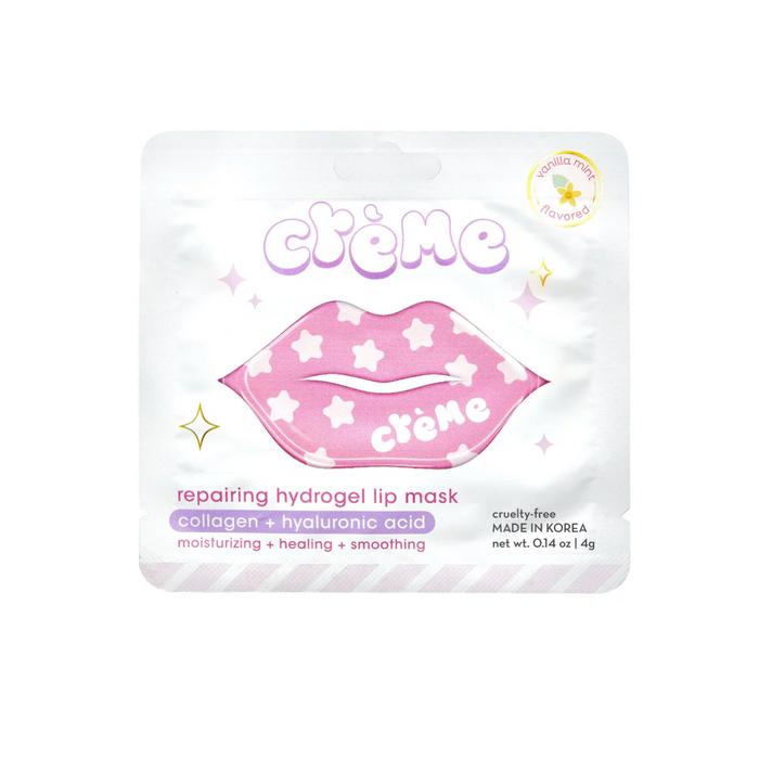 Beary Merry Hydrogel Lip Mask | Collagen & Hyaluronic Acid