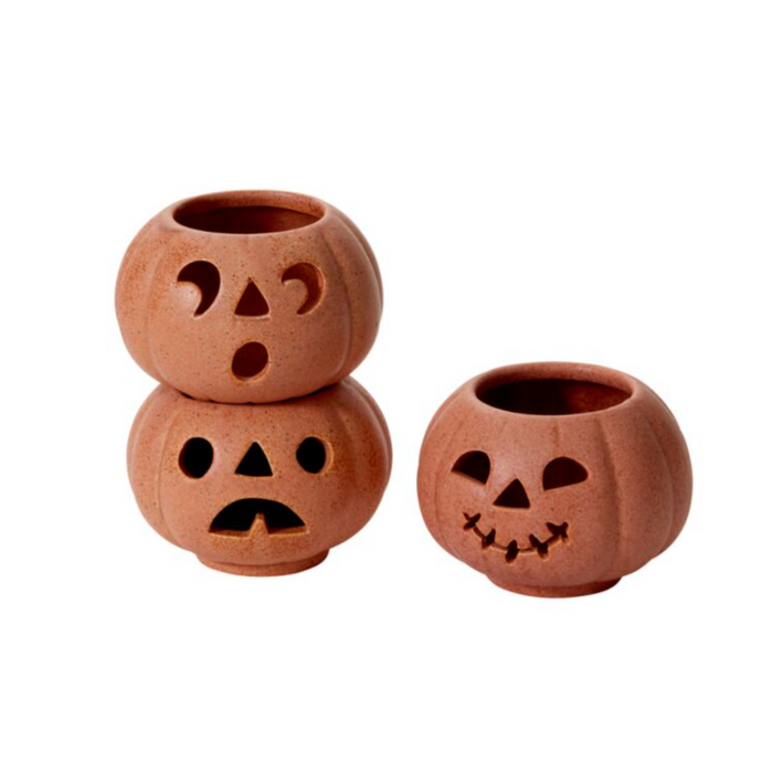 Grinning Pumpkins Votive