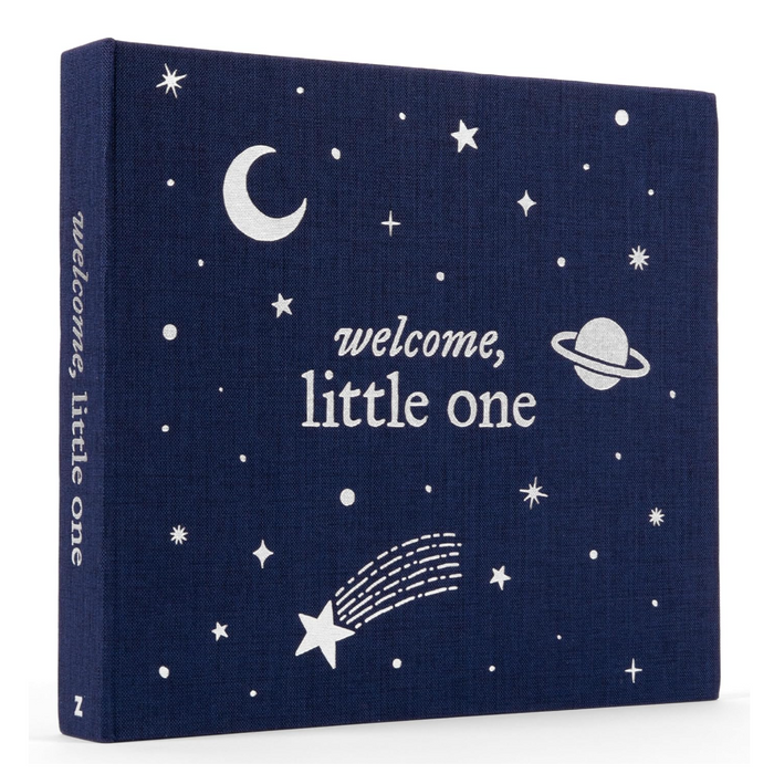 Welcome, Little One: A Keepsake Baby Journal and Baby Memory Book for Monthly Milestones and Memorable Firsts