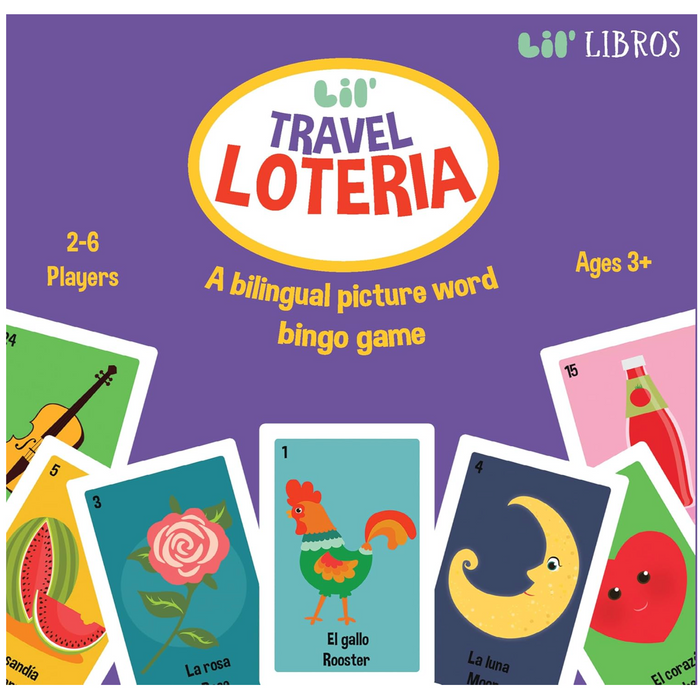 Lil' Travel Loteria: A Bilingual Picture Word Bingo Game