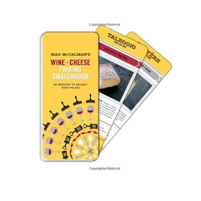 Max McCalman's Wine and Cheese Pairing Swatchbook