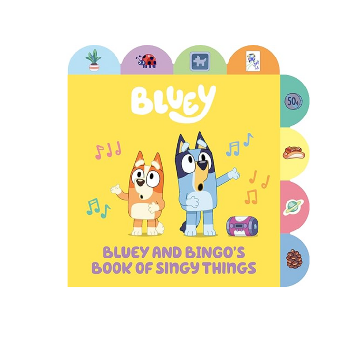 Bluey and Bingo's Book of Singy Things