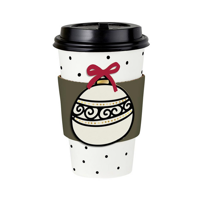 Paper Coffee Cup - Ornament