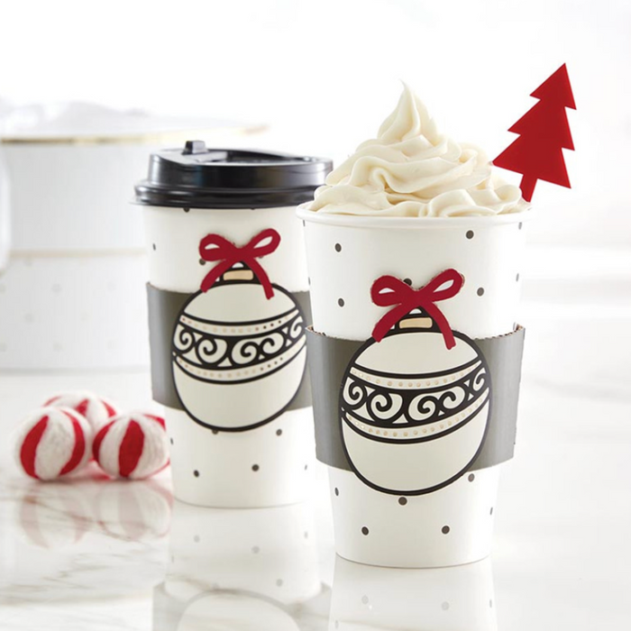 Paper Coffee Cup - Ornament