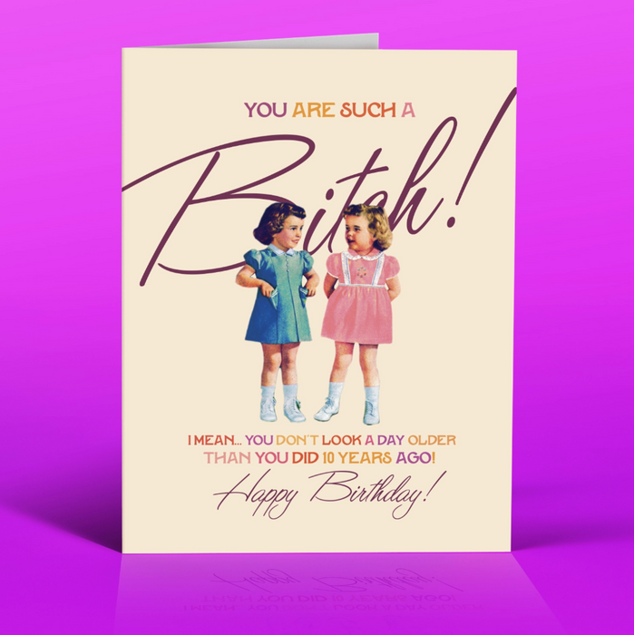 Not A Day Older! Birthday Card