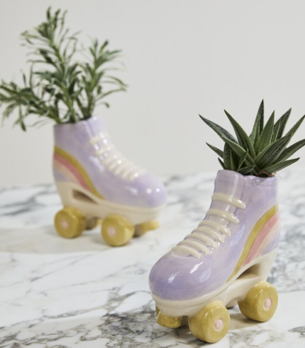 Rollerskate Planter