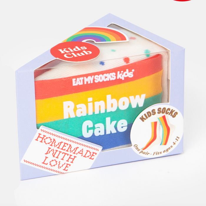 Rainbow Cake Kids Socks