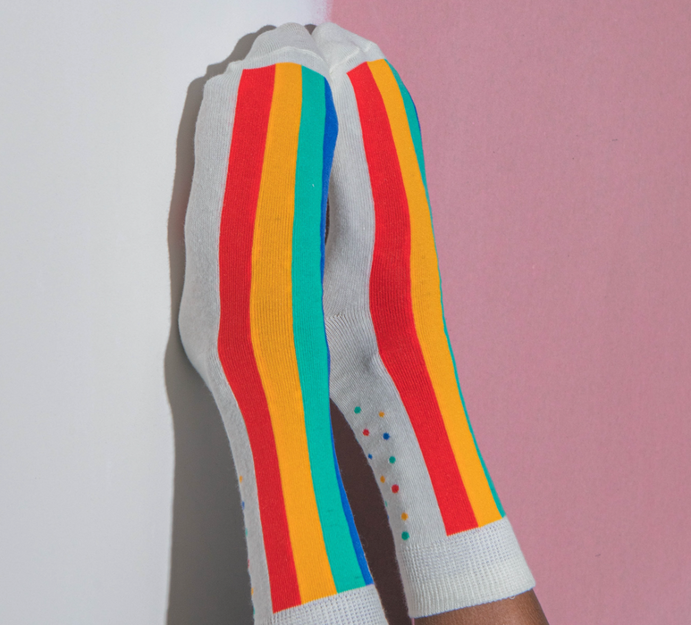 Rainbow Cake Kids Socks