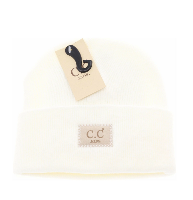 Kids Classic Oversized Logo CC Beanie