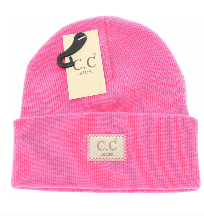 Kids Classic Oversized Logo CC Beanie