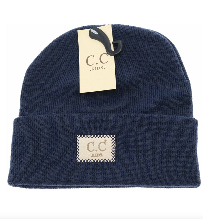 Kids Classic Oversized Logo CC Beanie