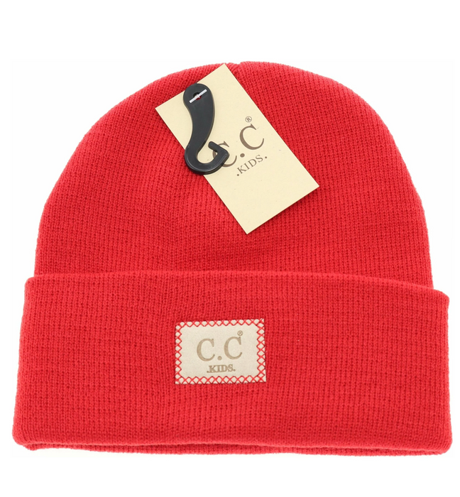 Kids Classic Oversized Logo CC Beanie