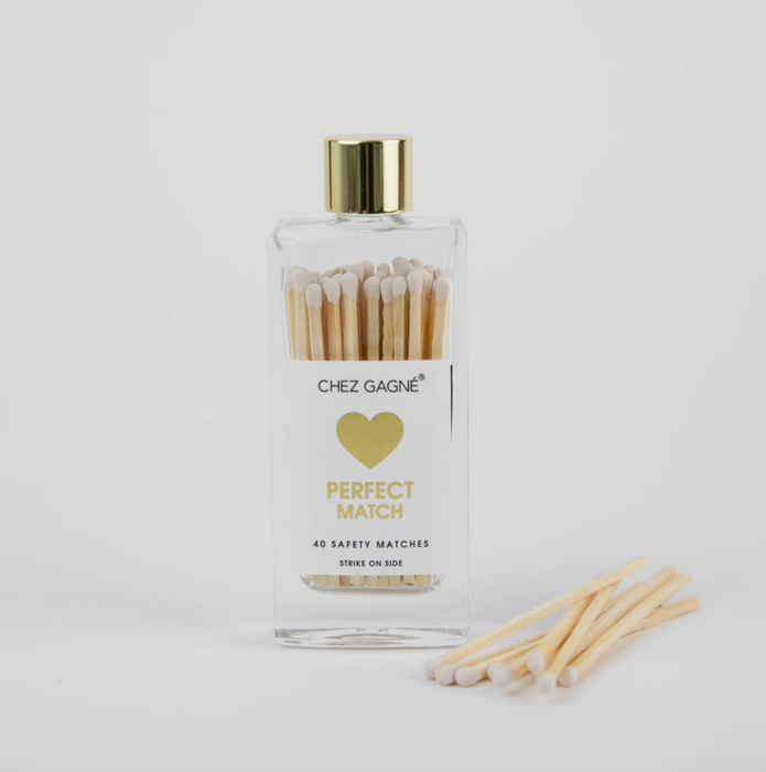 Perfect Match - Glass Bottle Safety Matches