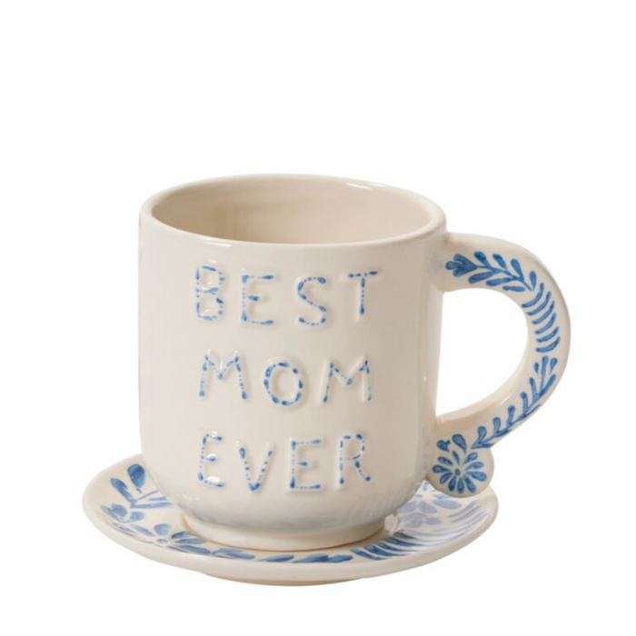 Best in Blue Mug w/Saucer