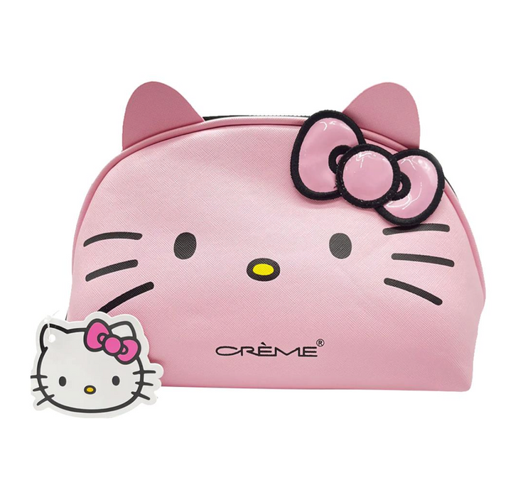 Hello Kitty Dome Makeup Travel Pouch - Blush Pink - LOCAL FIXTURE