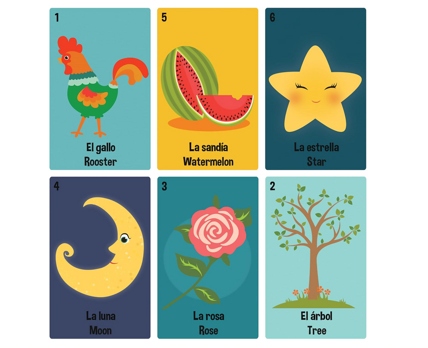 Lil' Travel Loteria: A Bilingual Picture Word Bingo Game