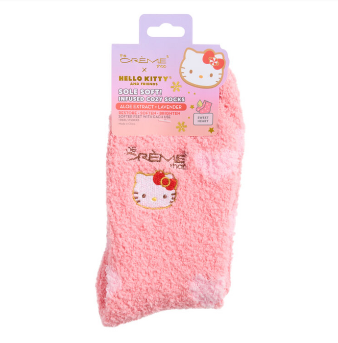 The Crème Shop Hello Kitty Cozy Socks