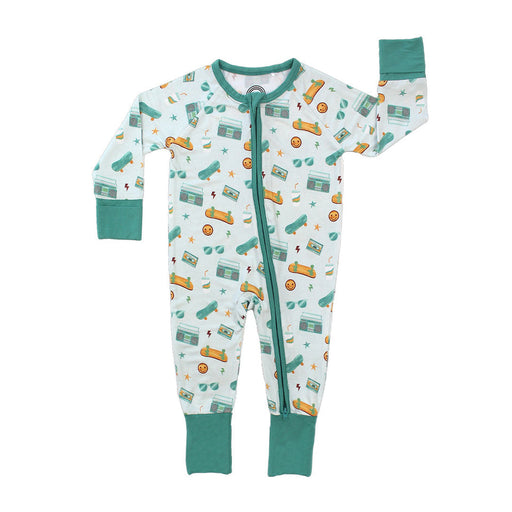 Roll With It | Skateboard Bamboo Convertible Baby Pajamas - LOCAL FIXTURE